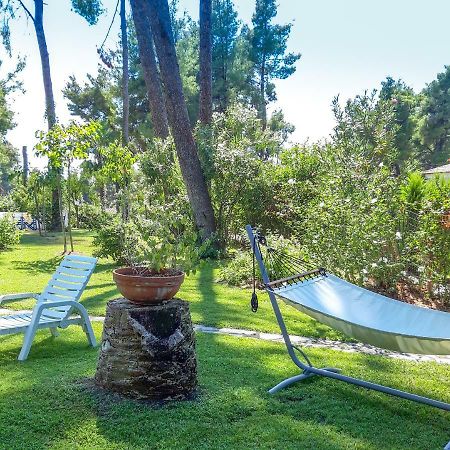 Villa Aurora In Sani With Garden And Pool Exterior foto