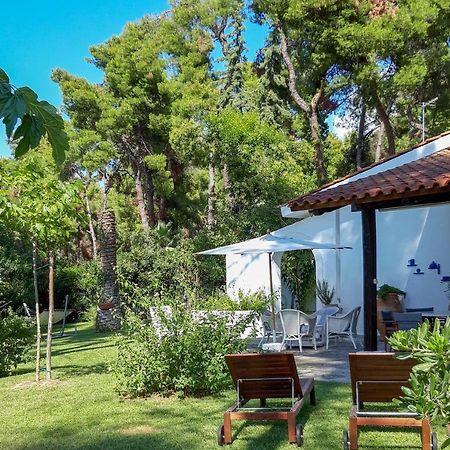 Villa Aurora In Sani With Garden And Pool Exterior foto